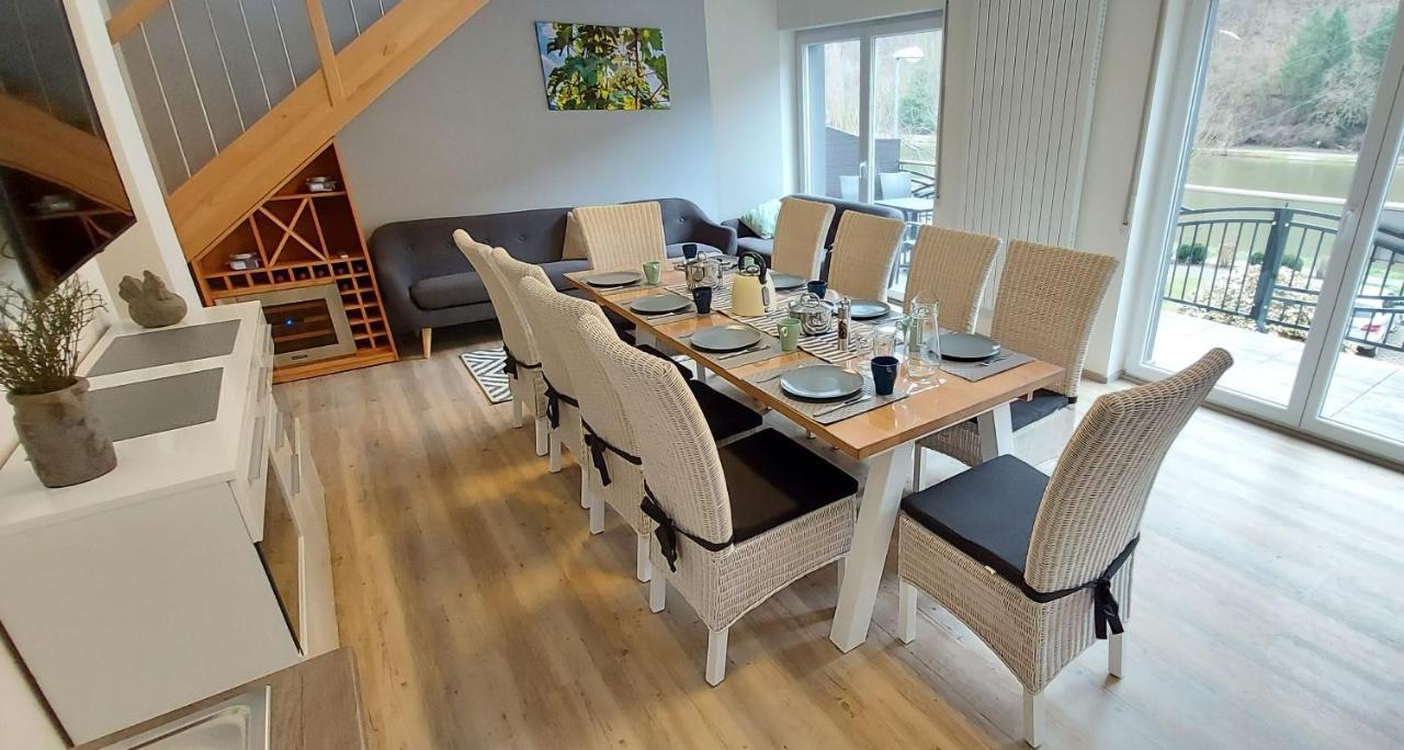 Ferienwohnung Am Fluss Klotten Dış mekan fotoğraf